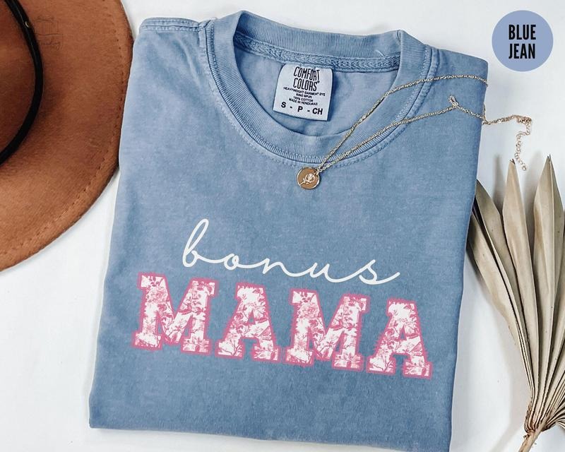 Comfort Colors Bonus Mom Shirt Gift for Stepmom T-Shirt, Toile De Joiuy Bonus Mom Tee Gift