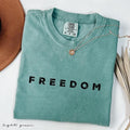 Comfort Colors Ch4rlie K1rk Freedom Shirt, Freedom Shirt, Justice For Charlie, Patriotic Civil Rights Tee, Activist...