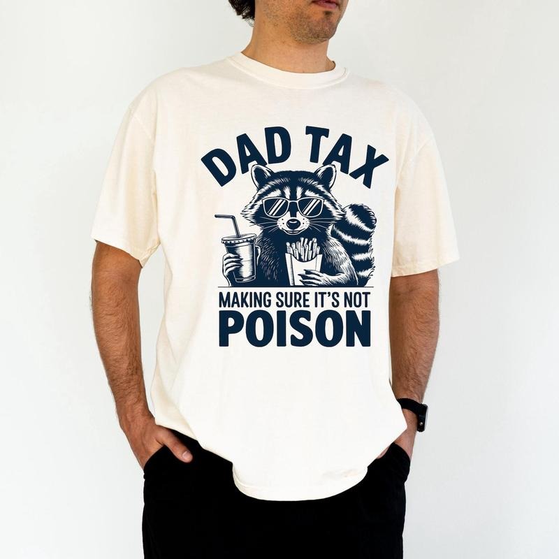 Comfort Colors Dad Tax Shirt, Funny Dad Shirt, Fathers Day Shirt, Dad gifts, Birthday gift for dad, Husband Gift, Men's...