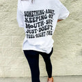 Comfort Colors Keeping My Mouth Shut Graphic Tee Hoodie, Sweatshirt | RetroVerseTees.com
