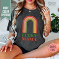 Comfort Colors Lucky Mama T-shirt, Rainbow Lucky Mama St. Patrick's Day T-Shirt, Mothers Day Mom Shirt, St. Pattys Mama...