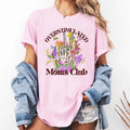 Comfort Colors Overstimulated Moms Club Shirt, Skeleton Aesthetic, Overstimulated Shirt, Flowers and Butterflies Shirt,...