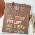 Comfort Colors Pro Choice Women Rights T-shirt, Feminist Shirt, Women's Rights, LGBTQ Tees, Pride Tee Hoodie, Sweatshirt