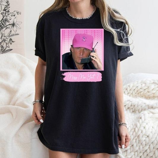 Comfort Colors Shirt, Make America Great Shirt, Miss Me Yet Tee, Golf Lover Trump Tee, Trump 2024 Tee, Funny Trump Tee,...