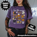 Comfort Colors Tis the Season Grape T-shirt - Spooky Season Tee Hoodie, Sweatshirt | RetroVerseTees.com