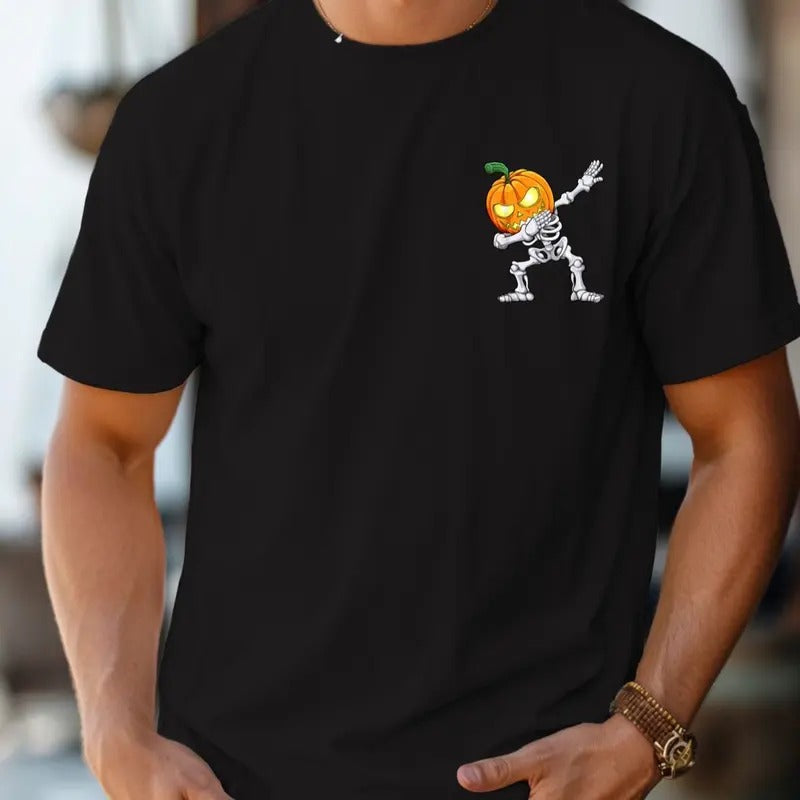 Comfort colors dabbing skeleton pocket short sleeve casual cotton graphic tshirt Hoodie, Sweatshirt | RetroVerseTees.com
