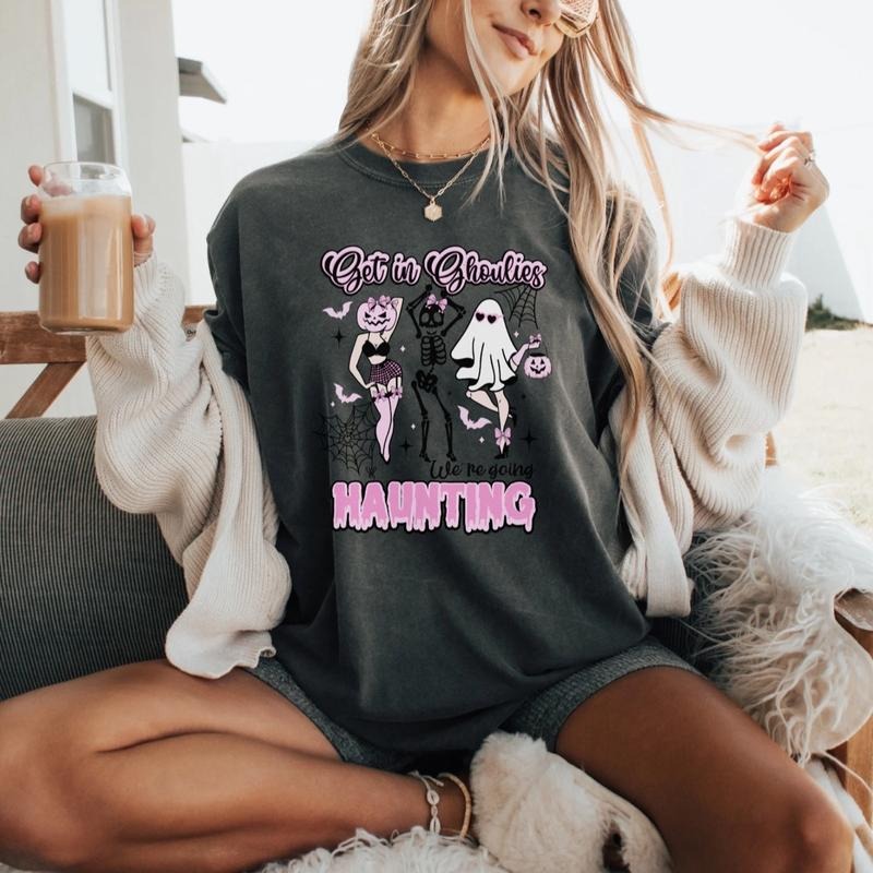 Comfort colors ghoulies haunting short sleeve casual cotton graphic tshirt Hoodie, Sweatshirt | RetroVerseTees.com