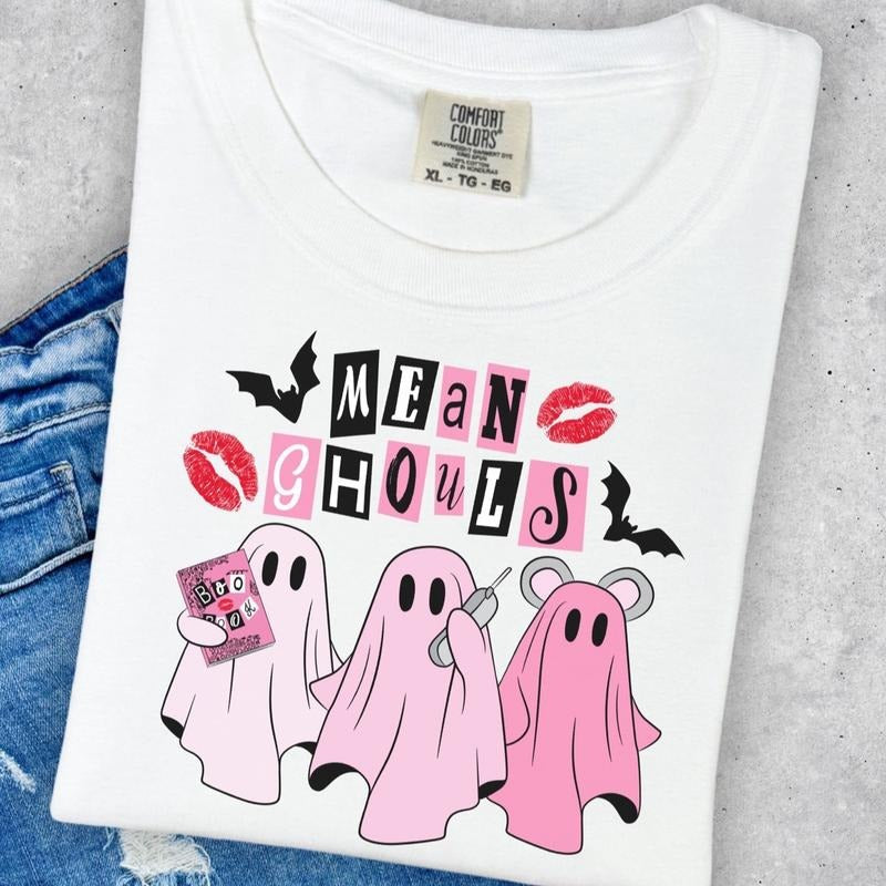 Comfort colors mean ghouls short sleeve casual cotton on graphic tshirt Hoodie, Sweatshirt | RetroVerseTees.com