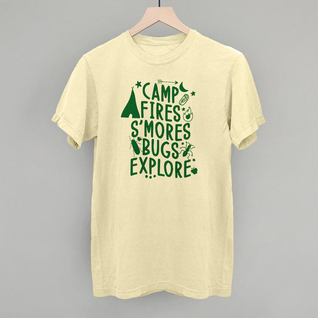 Campfires, S'mores, Bugs, Explore T-Shirts, Hoodie, Sweatshirt | RetroVerseTees.com (Image 3)