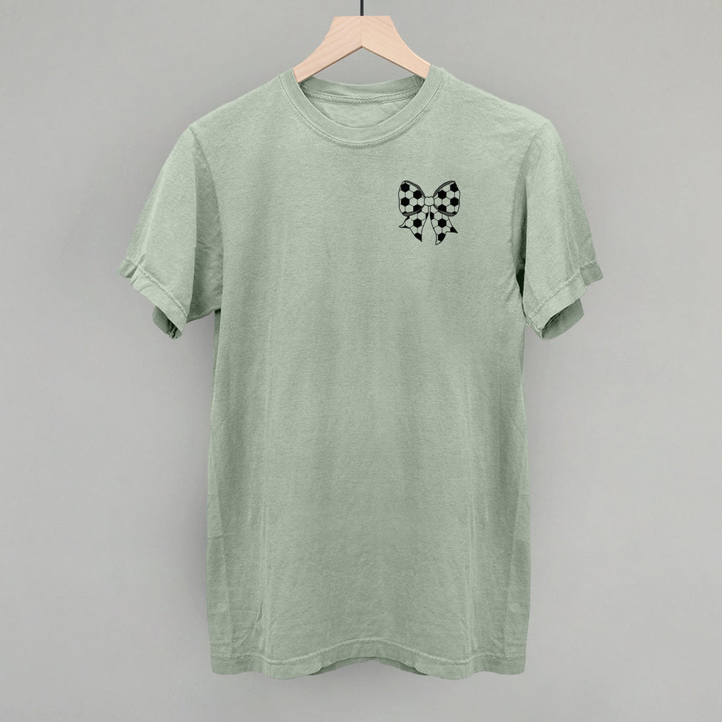 Soccer Bow (Left Chest) T-Shirts, Hoodie, Sweatshirt | RetroVerseTees.com (Image 4)
