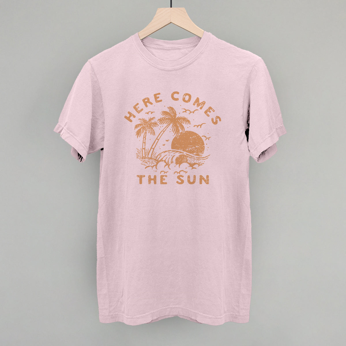Here Comes The Sun Distressed T-Shirts, Hoodie, Sweatshirt | RetroVerseTees.com (Image 2)