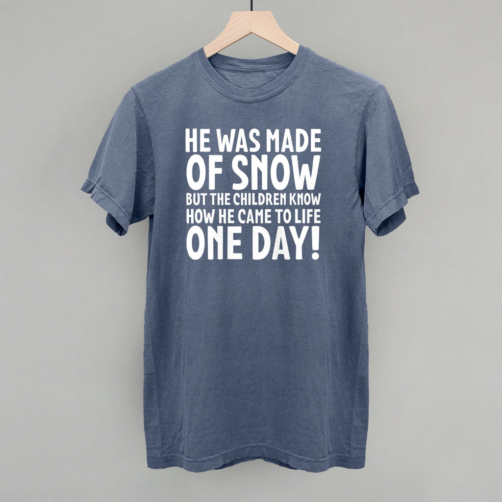 He Was Made Of Snow T-Shirts, Hoodie, Sweatshirt | RetroVerseTees.com (Image 4)