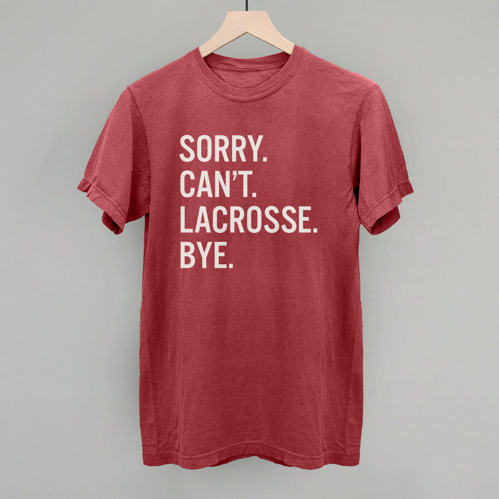 Sorry Can't Lacrosse Bye T-Shirts, Hoodie, Sweatshirt | RetroVerseTees.com (Image 4)