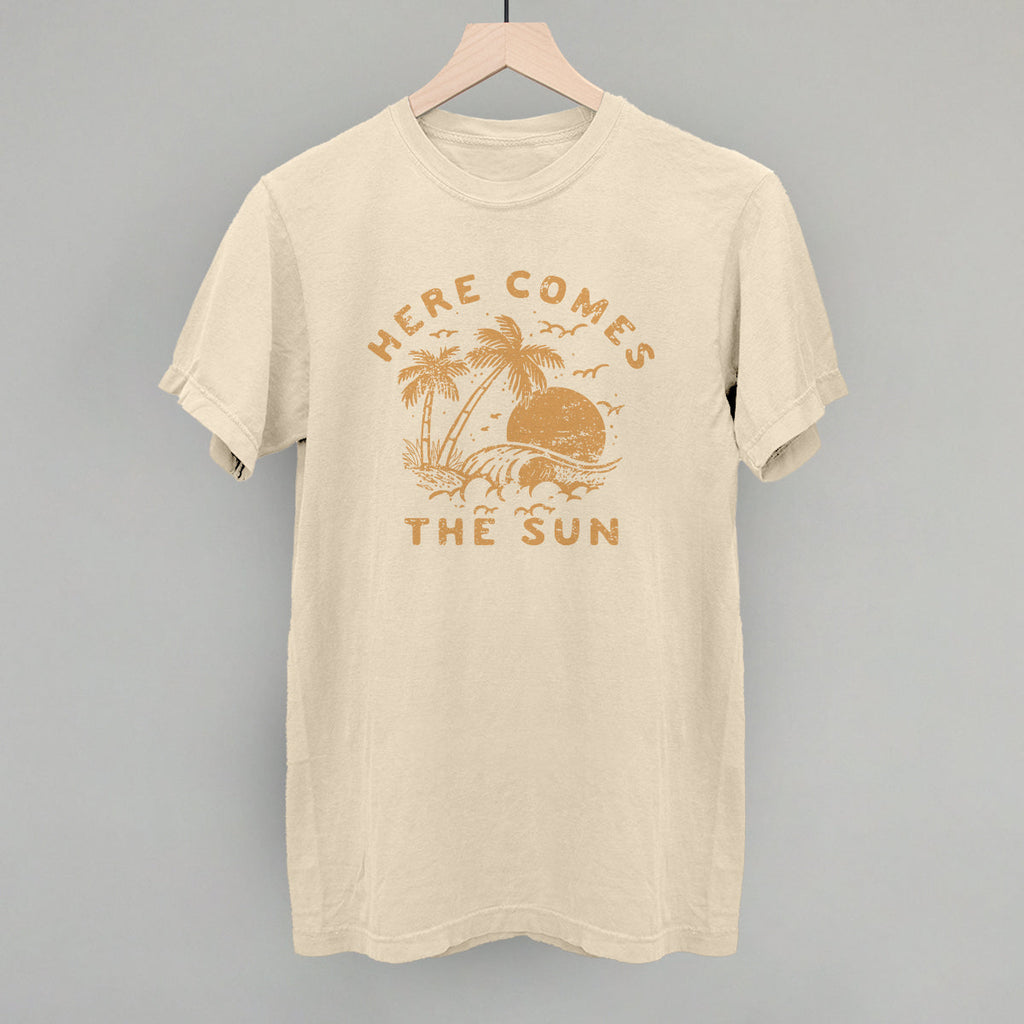 Here Comes The Sun Distressed T-Shirts, Hoodie, Sweatshirt | RetroVerseTees.com (Image 3)