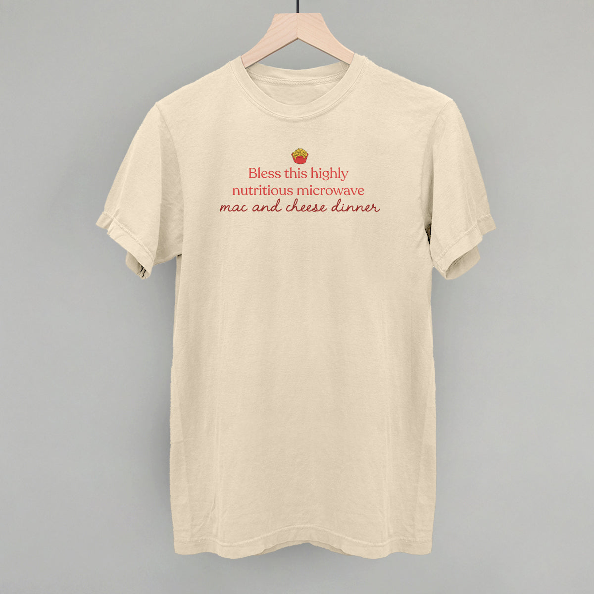 Bless This Highly Nutritious Microwave Mac & Cheese T-Shirts, Hoodie, Sweatshirt | RetroVerseTees.com (Image 3)