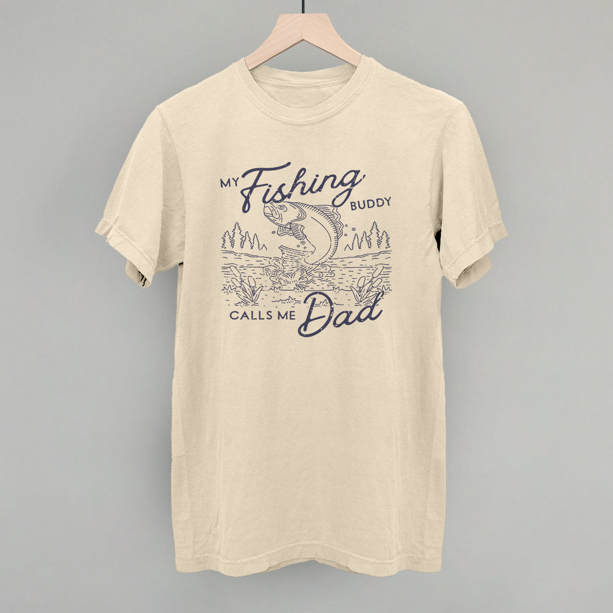My Fishing Buddy Calls Me Dad T-Shirts, Hoodie, Sweatshirt | RetroVerseTees.com (Image 1)