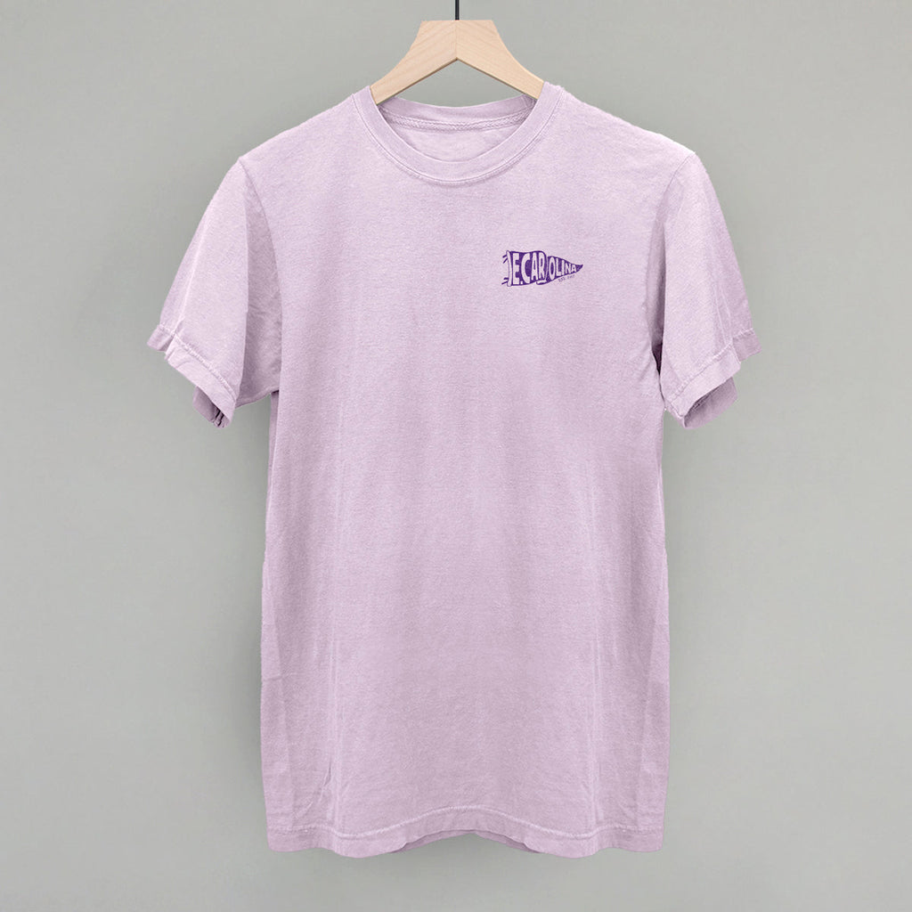 East Carolina Pennant Flag (Left Chest) T-Shirts, Hoodie, Sweatshirt | RetroVerseTees.com (Image 2)