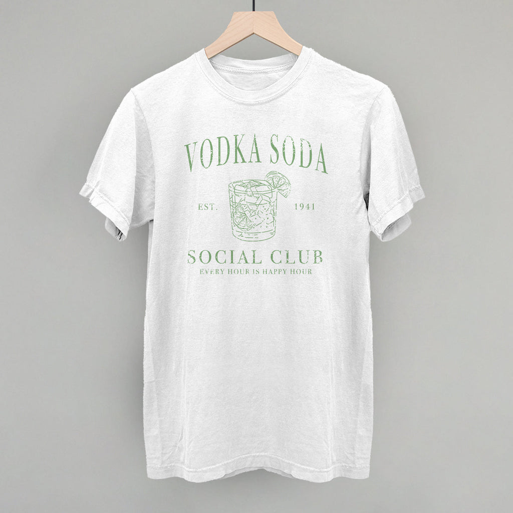 Vodka Soda Social Club T-Shirts, Hoodie, Sweatshirt | RetroVerseTees.com (Image 1)