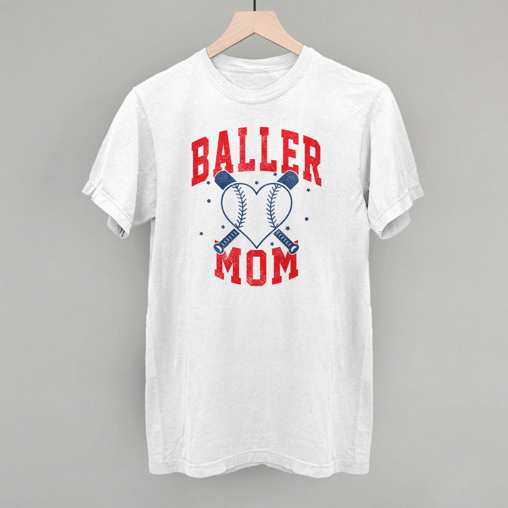 Baller Mom Baseball T-Shirts, Hoodie, Sweatshirt | RetroVerseTees.com (Image 5)