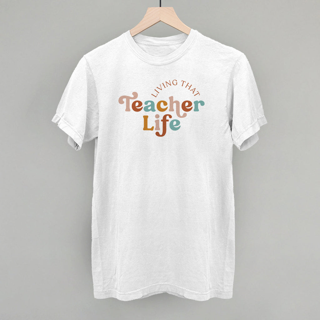 Living That Teacher Life T-Shirts, Hoodie, Sweatshirt | RetroVerseTees.com (Image 5)
