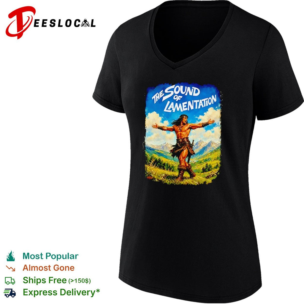 Conan the Barbarian The Sound of Lamentation Arnold Schwarzenegger shirt
