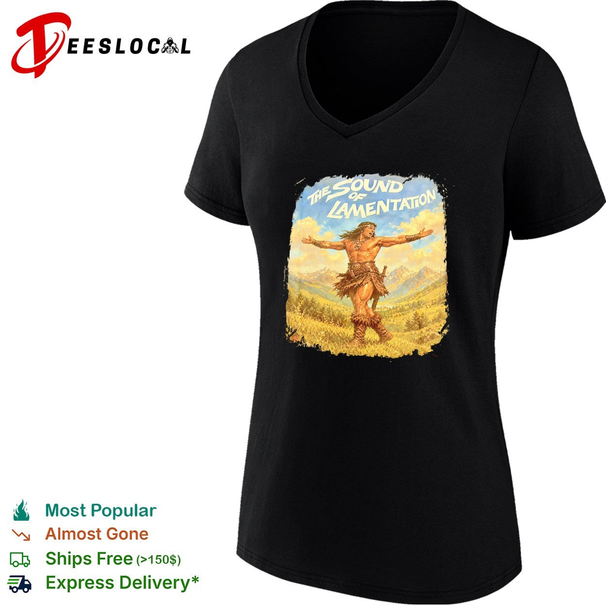 Conan the Barbarian The Sound of Lamentation shirt