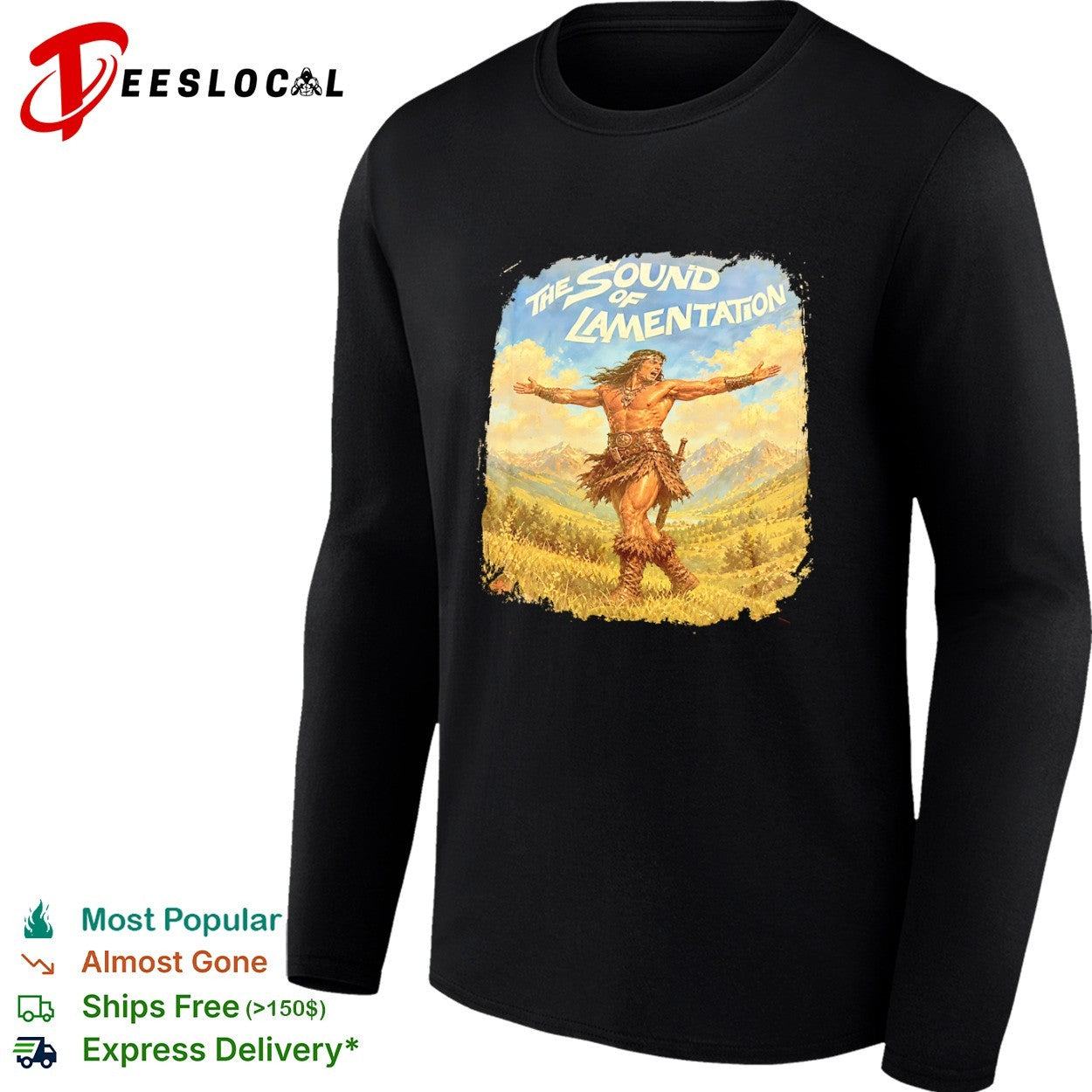 Conan the Barbarian The Sound of Lamentation shirt