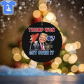 Congratulations Trump Won Get Over It 2024 Ornament T-Shirts, Hoodie, Sweatshirt | RetroVerseTees.com