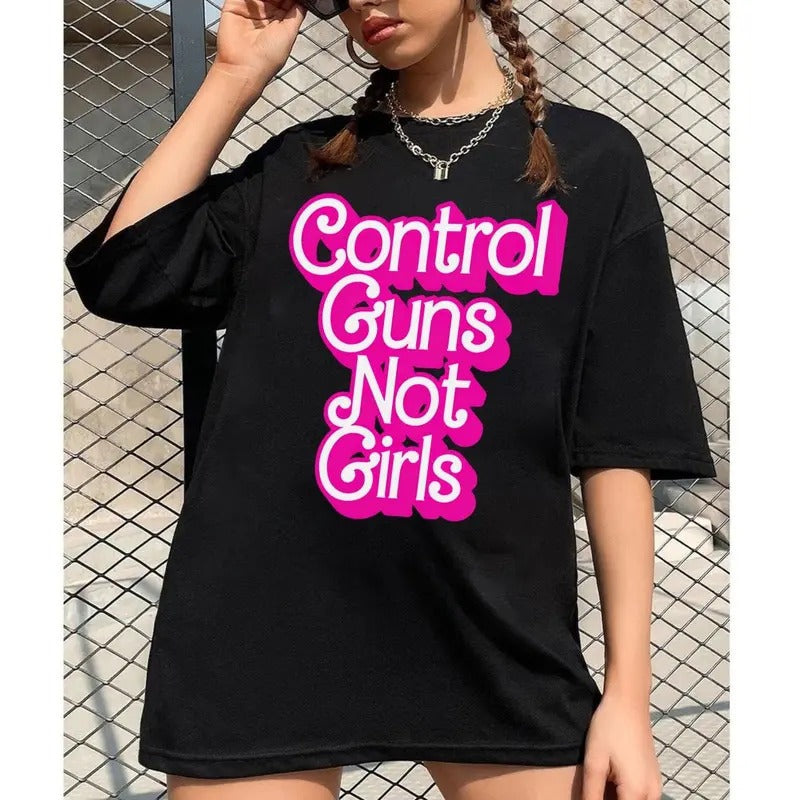 Control Guns not Girls T-shirt, Thoughts Gunpla brand Prayers, Gun Control Shirt, Anti-Gun Shirt, Protect Kids Shirt...