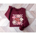 Conversation Hearts Sweatshirt, I Love You Shirt, Heart Candy Shirt, Cute Valentines Sweater, Be Mine Sweatshirt,...