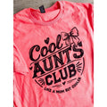 Cool Aunt's Club Graphic Tee Hoodie, Sweatshirt | RetroVerseTees.com