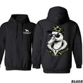 Cool Camo Duck with Shades Graphic Straight Up TNF Hoodie for Men - camo country hoodies, Perfect for Outdoor Vibes -...