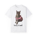 Cool Cat Unisex T-Shirt, Fun Gift for Cat Lovers, Casual Wear, Pet Enthusiast, Unique T-Shirt, Summer Style Cotton...