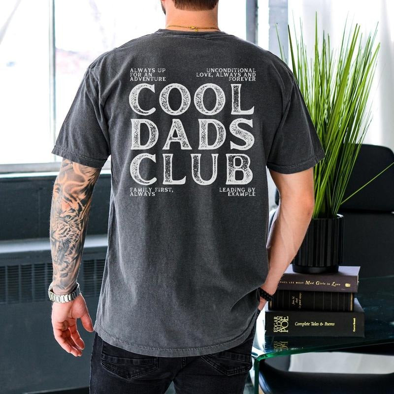 Cool Dads Club Comfort Colors Shirt, The Cool Dad Stuff, 1st Father Day Gift for Expecting Dad, Gender Reveal Gift For...