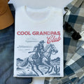 Cool Grandpas Club Shirt, Retro Cowboy T-Shirt, Funny Papa Shirt, Gift for Grandad, Father's Day Gift Hoodie, Sweatshirt