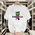 Cool Teddy Graphic! Comfort - fit, Short - sleeve T - shirt, Unique Knit - style Print, Ideal for Street