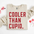 Cooler Than Cupid Valentines Shirt, Valentine Sweatshirt, Retro Valentines Shirt, Boy Valentines Gift Hoodie