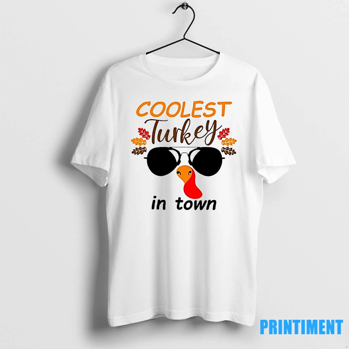 Coolest Turkey In Town Thanksgiving Tshirts Sweater