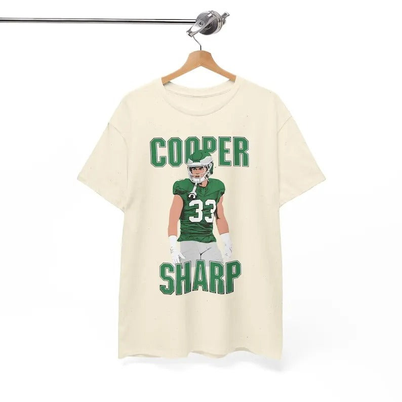 Cooper DeJean Philadelphia T-Shirt, Cooper Sharp Football Illustration Shirt Hoodie, Sweatshirt | RetroVerseTees.com