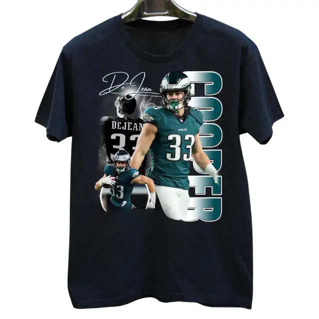 Cooper DeJean Shirt | Football T Shirt| Vintage Design Funny 90s Graphic Tee, Short Sleeve Menswear Top, Womenswear Top...