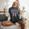 Coquette 4th of July Shirt, USA shirt, Summer Shirt, Red White and Blue, America Memorial Day, shirt summer see Hoodie,...