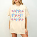 Coquette American Flag Shirt, Coquette Bow Shirt, 4th of July sublimation, America Shirt, Freedom, American Flag...