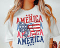 Coquette American Flag, 4th Of July, Fourth Of July Print T-Shirt Hoodie, Sweatshirt | RetroVerseTees.com