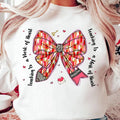 Coquette Bow Pencil Teacher Shirt, Teaching Is A Work Of Heart Valentine Shirt, Valentines Day Teacher Shirt, Valentine...