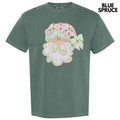 Coquette Bow Santa Comfort Colors T-Shirt 'NLB' Hoodie, Sweatshirt | RetroVerseTees.com