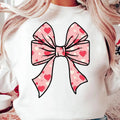 Coquette Bow Valentine Shirt, Valentines Day Shirt, Valentine's Day Heart Coquette Bow Shirt, Valentine Love Shirt, Cute...