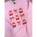 Coquette Cherries Graphic Top T-Shirts, Hoodie, Sweatshirt | RetroVerseTees.com