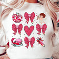 Coquette Cupid Teacher Valentine Shirt, Valentines Day Shirt, Coquette Bow Pencil Shirt, Teacher Valentine Shirt, Cute...