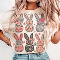 Coquette Easter Bunny Floral DTF Transfers - THIS IS NOT A SHIRT Hoodie, Sweatshirt | RetroVerseTees.com