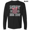 Coquette Happy New Year Long Sleeve Comfort Colors T-Shirt Hoodie, Sweatshirt | RetroVerseTees.com